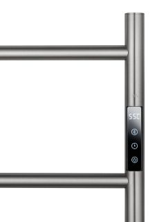 Полотенцесушитель электрический Wonzon & Woghand Bonn WW-AL405-BR 47x73 см брашированный никель